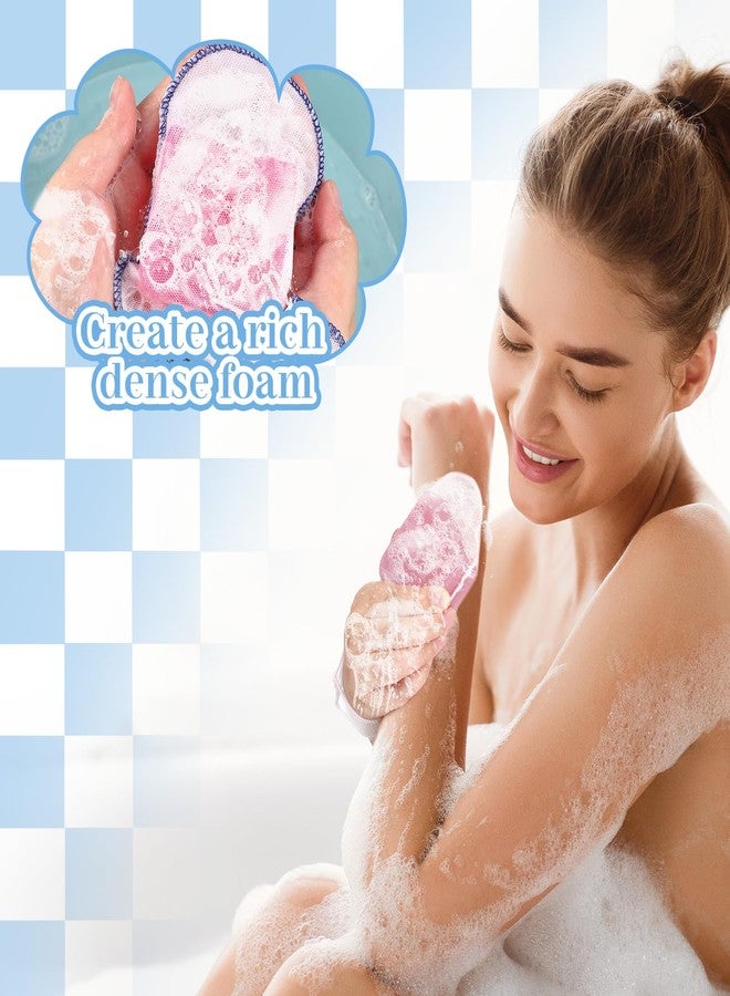Cosblank 8 Pcs Soap Bar Saver Bag to Preserve Soap Mesh Pouch for Shower Body Wash Conditioner Shampoo Bar Holder, 8 Colors - Image 4